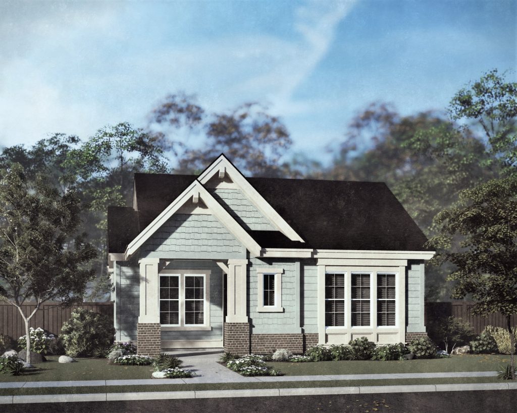 Prairie Harvest Elv C - Single Story House Plans in Meridian ID